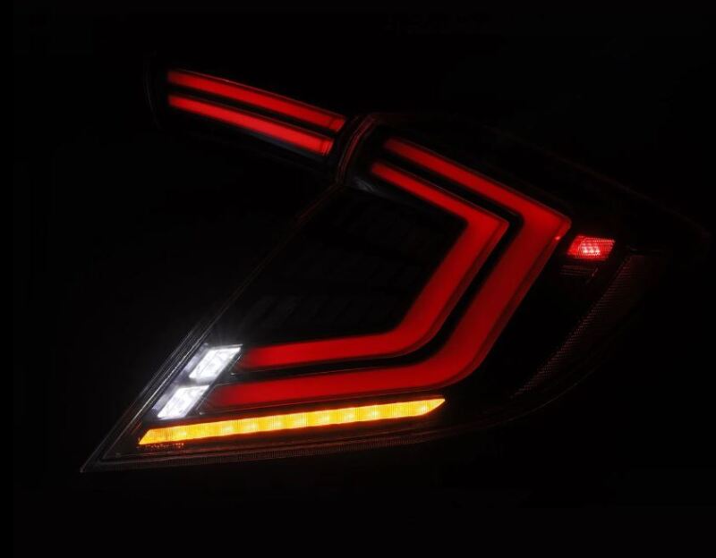 AlphaRex 676020 16-21 fits Honda Civic Hatchback / Type-R FK8 Nova-Series LED