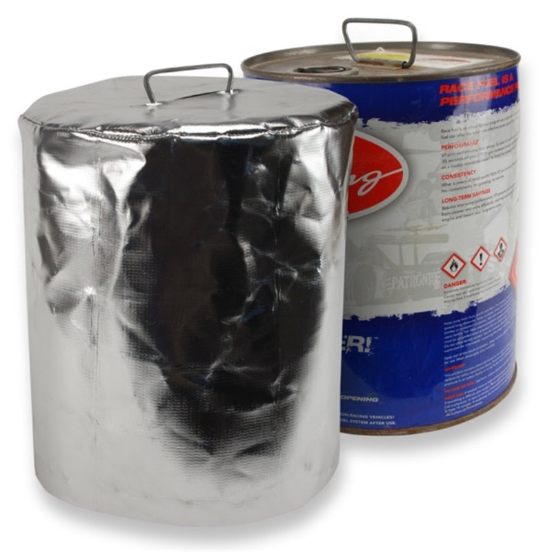 DEI 10467 Reflective Fuel Can Cover 5 Gallon Metal - Round