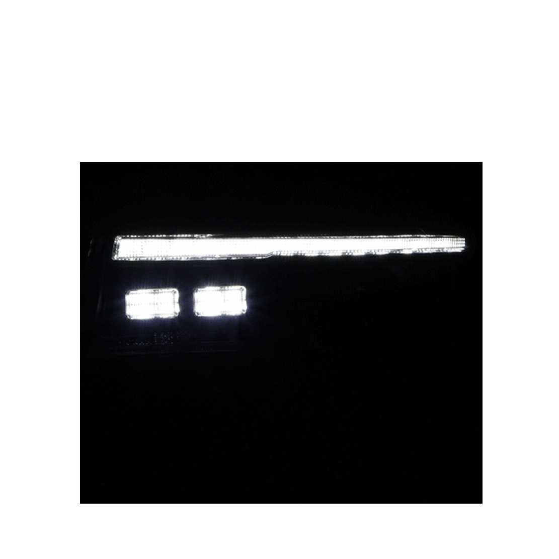 Spyder 14-21 Jeep Grand Cherokee High-Power LED Headlights - Black (PRO-YD-JGC14HIDAP-SBGR-BK)