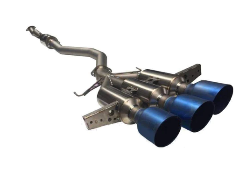 Invidia HS17CTRTG3ST 2017+ fits Honda Civic Type-R R400 Gemini 80mm Full Titaniu