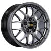 BBS RG719HDBK RG-R 17x8 5x120 ET40 CB72.5 Diamond Black Wheel -82mm PFS/Clip Req