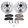 Power Stop CRK5588 10-11 fits Ford F-350 Super Duty Front Z17 Coated Brake Kit