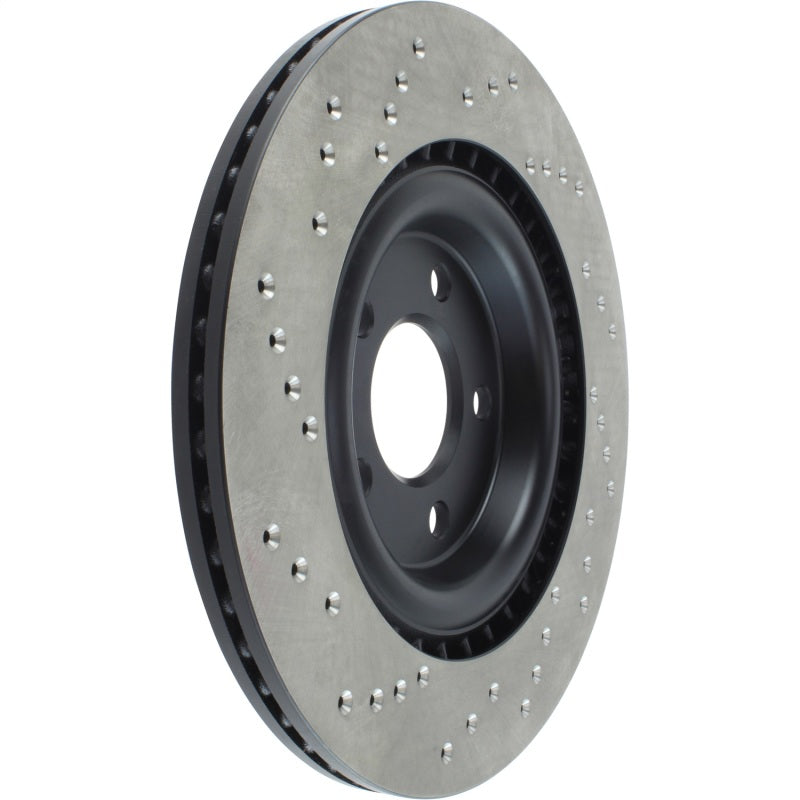 Stoptech 128.33137CL 12 Audi A6 Quattro/11-12 A7 Quattro/13 Q5/7-11/13 S4/12 S5 Rear Left Drilled Cryo Rotor