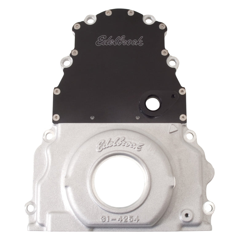 Edelbrock 4255 Timing Cover 2-Piece for fits GM Gen 4 Ls-Series