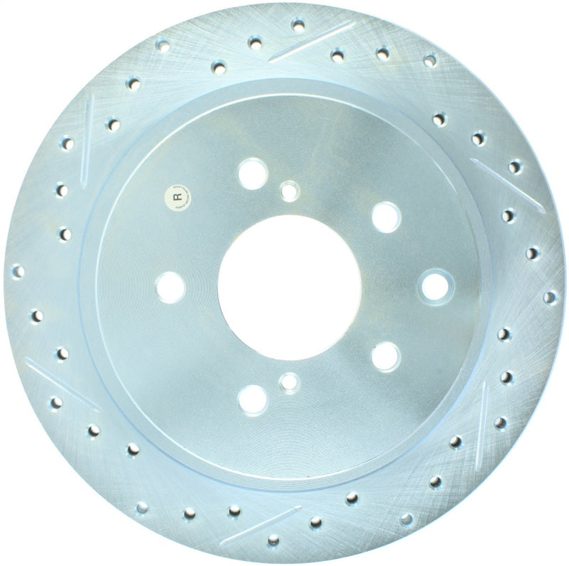 Stoptech 227.42047R 89-96 fits Nissan 300ZX Select Sport Slotted & Drilled Right Rear Brake Rotor