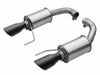 Roush 421834-BLK 15-17 fits Mustang GT Black Tip Axle Back Exhaust