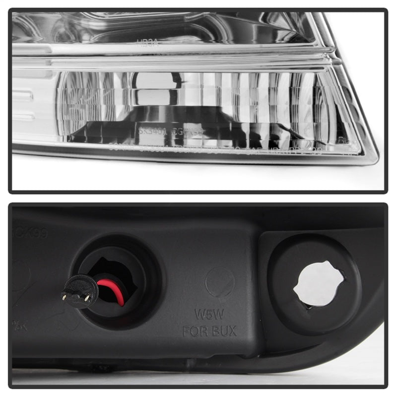 Spyder 5085214 fits Jeep 99-04 Grand Cherokee Projector Headlights - Light Bar