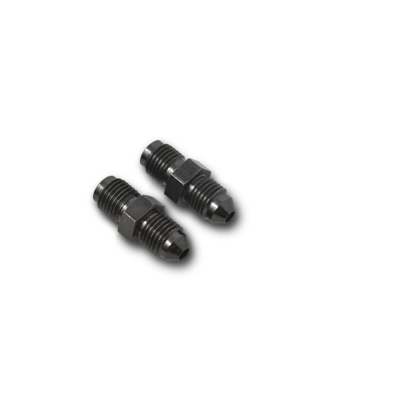 Russell 643963 Performance -3 AN SAE Adapter Fitting (2 pcs.) (Black)