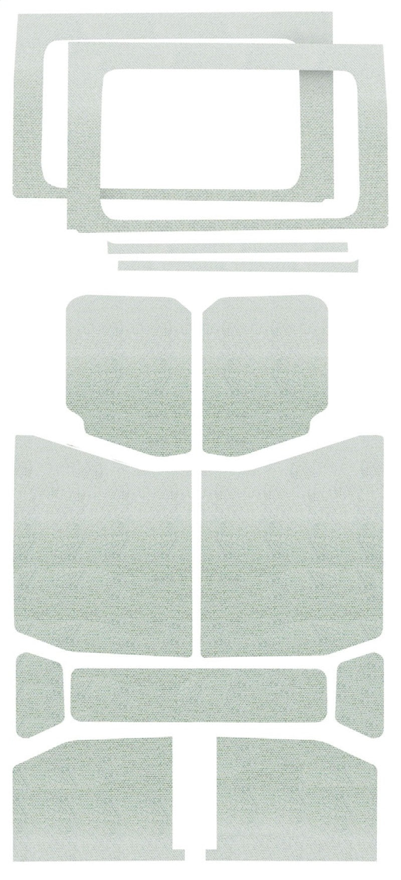DEI 50180 fits Jeep 18-23 Wrangler JL 4-Door Boom Mat Complete Headliner Kit -