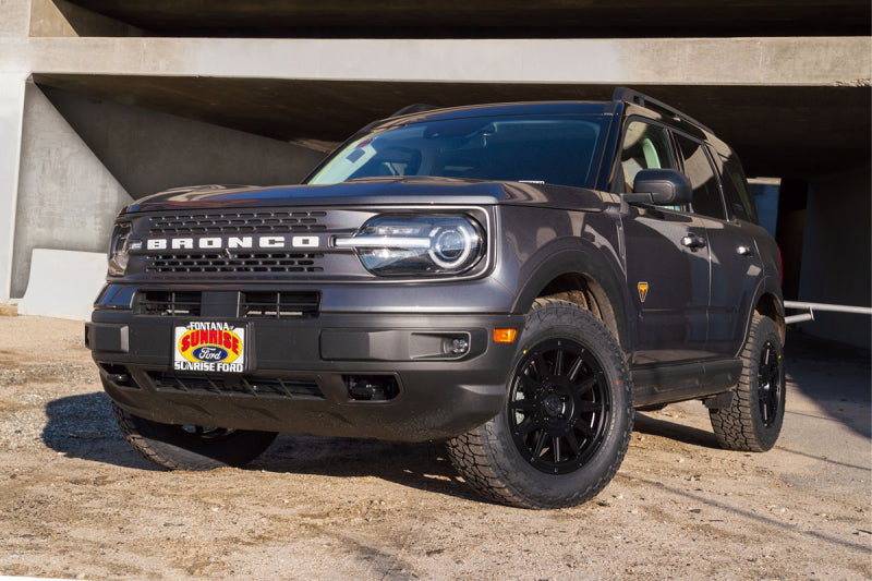 ICON 7017803160SB Ricochet 17x8 5x108 38mm Offset 6in BS Satin Black Wheel