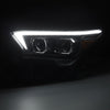 AlphaRex 880335 23-24 fits Toyota Tacoma LUXX-Series LED Proj Headlights Blk