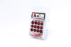 Wheel Mate 33007W Monster Lug Nut Caps - White 14x1.50