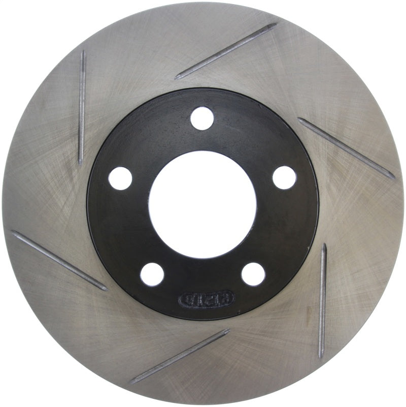 Stoptech 126.61041SR Power Slot 94-02 Mustang (Excl Cobra) / 03-04 Mustang Base/GT Front Right Slotted Rotor