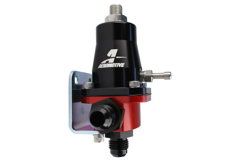 Aeromotive 13105 Compact Billet Adjustable EFI Regulator - (1) AN-6 Male Inlet