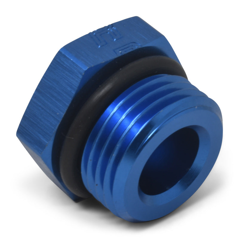 Russell 660290 Performance -10 AN Straight Thread Plug (Blue)