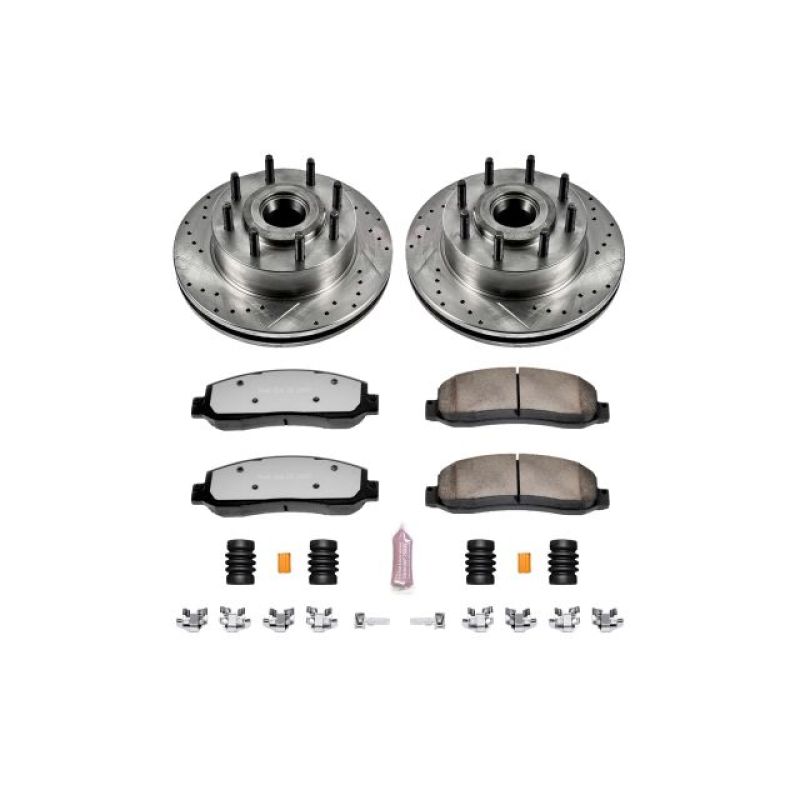 Power Stop K5585 36 fits Ford F-350 Super Duty Front Z36 Truck & Tow Brake Kit