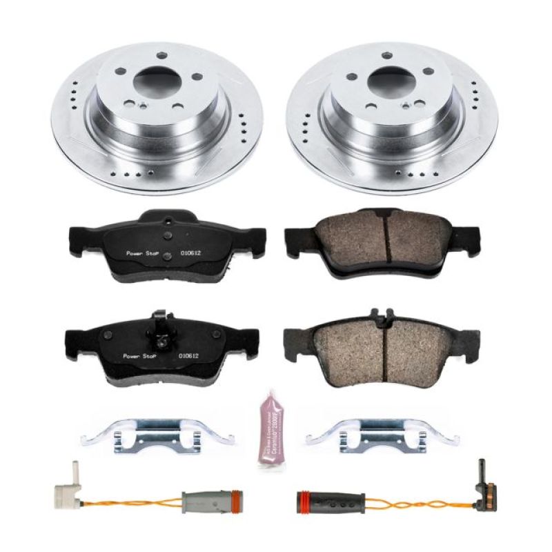PowerStop K5321 2006 fits Mercedes-Benz E350 Rear Z23 Evolution Sport Brake Kit