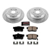 PowerStop fits Honda 10-11 Accord Crosstour Rear Z23 Evolution Sport Brake Kit