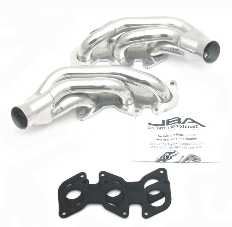 JBA 2035SJS fits Toyota 03-09 4.0L V6 w/o A.I.R. 1-1/2in Primary Silver Ctd Cat4Ward Header