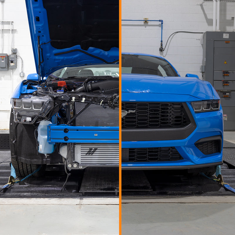 Mishimoto MMINT-MUS4-24SL 2024+ fits Ford Mustang EcoBoost Performance Intercooler - Silver
