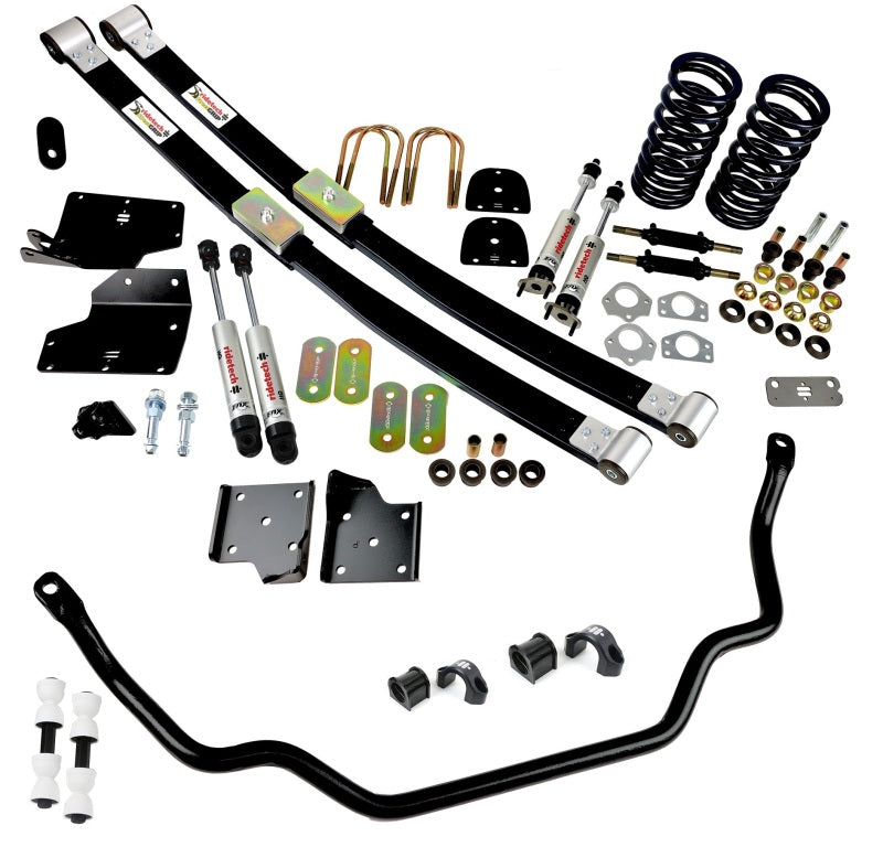 Ridetech 12105110 67-70 fits Ford Mustang Big Block StreetGRIP Suspension System w/ Bushing Kit