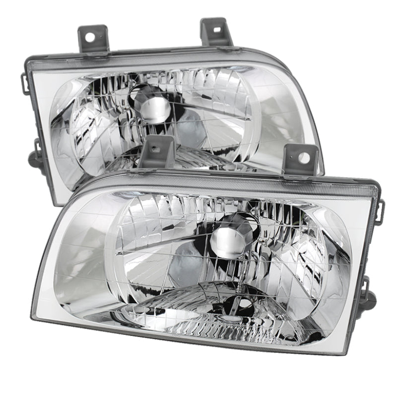 Xtune 9025525 fits Kia 98-02 Sportage Crystal Headlights Chrome HD-JH-KIASP98-C