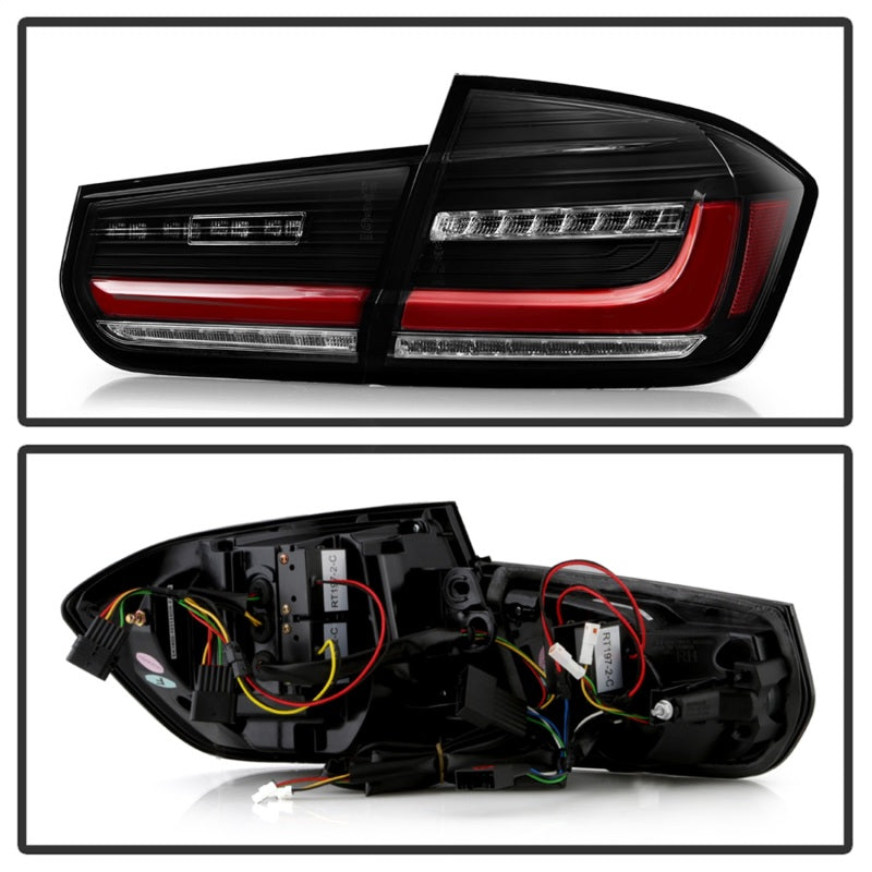 Spyder 5088307 fits BMW 12-20 3 Series F30 2018 Full LED Tail Lights (ALT-YD-fi