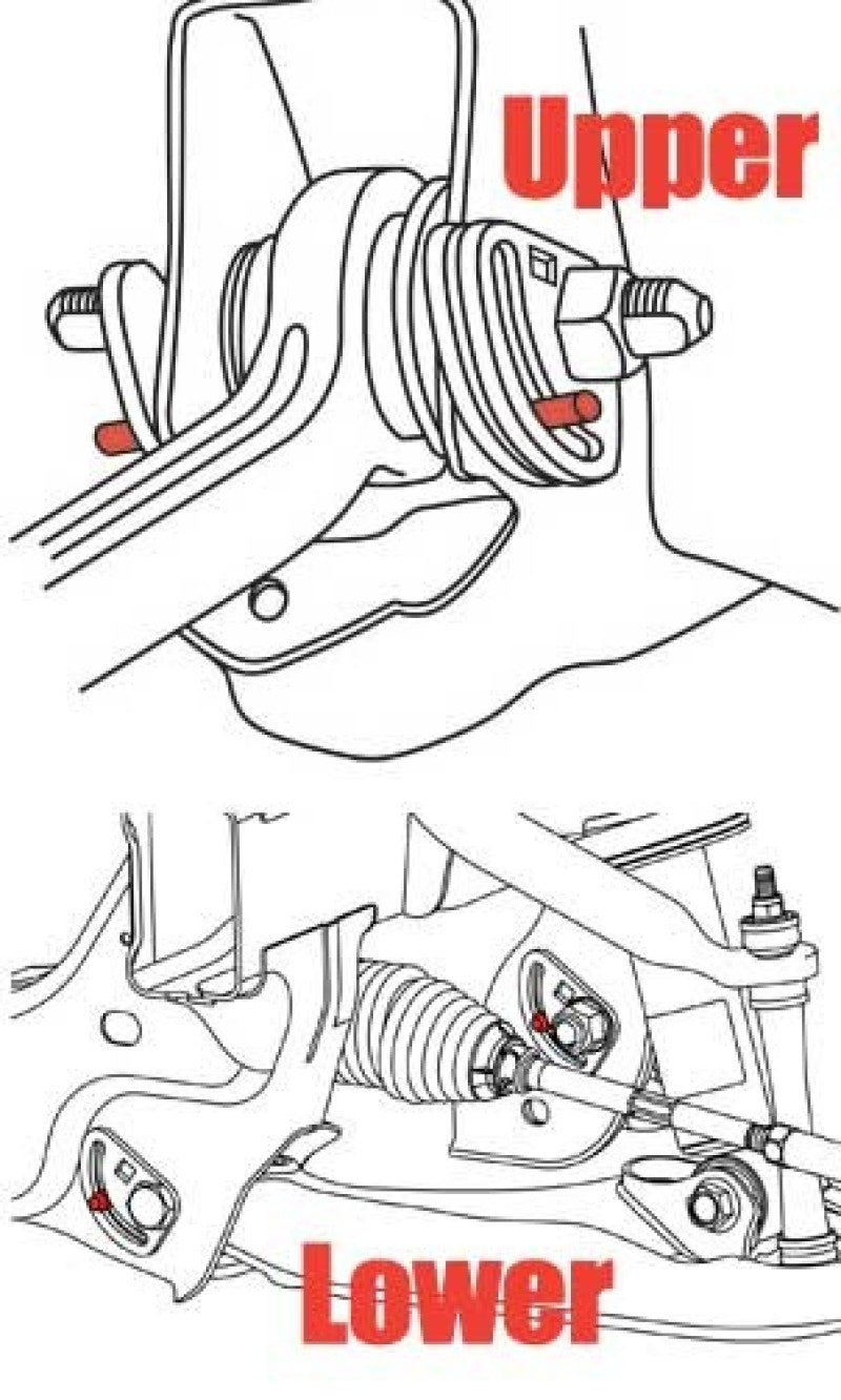 SPC Performance 86326 fits GM Alignment Cam Guide Pins (8)
