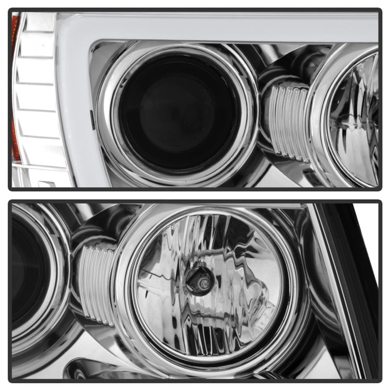 Spyder 5084668 fits Toyota 05-11 Tacoma Projector Headlights - Light Bar DRL -