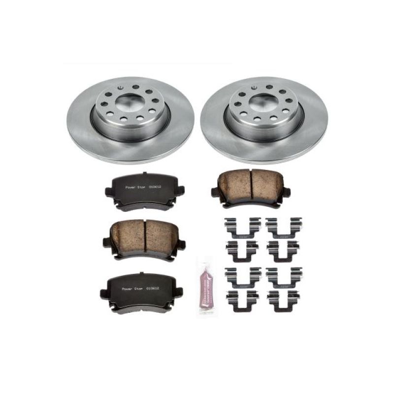PowerStop KOE2261 fits Audi 06-09 A3 Rear Autospecialty Brake Kit