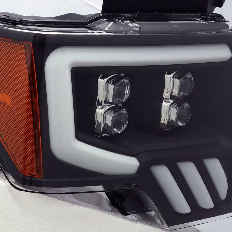AlphaRex 880192 fits Ford 09-14 F-150 NOVA LED Proj Headlights Plank Style Matt