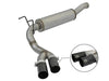 AFE 49-42057-B Series 3-1/2in 409 SS Cat-Back Exhaust System w/Black Tip fits R