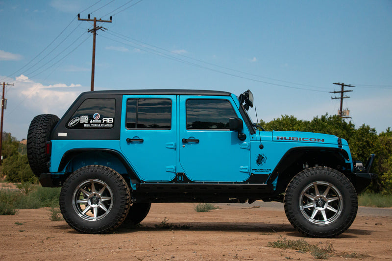 ICON 6020107345GM Bandit 20x10 5x5 -24mm 4.5in BS 71.50mm Bore Gun Metal Wheel