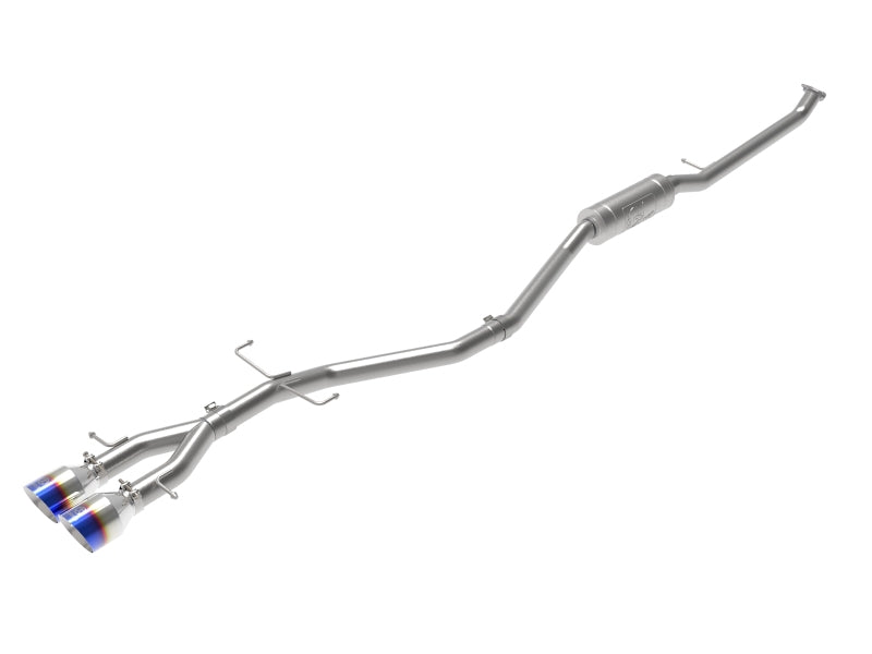 AFE 49-36620-L 2.5in 304SS Cat-Back Exhaust System 17-20 fits Honda Civic SI C