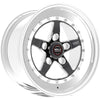 Weld 791B-516214 star 15x16 / 4.5in BP / 7.5in. BS Black Wheel - Non-Beadlock