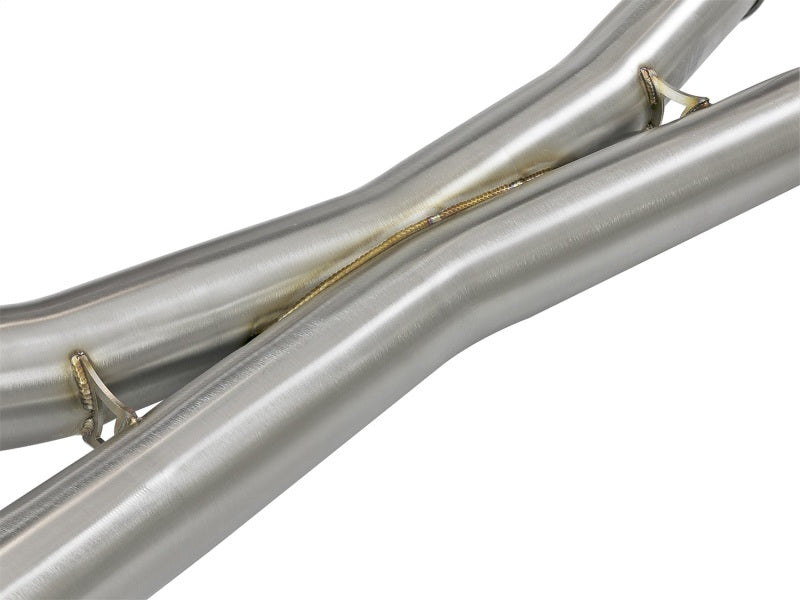 AFE 49-36341-P orce-Xp 3.5in 304 SS Cat-Back w/Polished Tips 15-18 fits BMW X5
