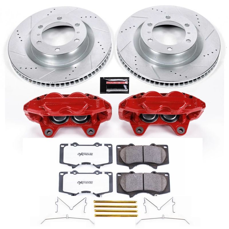 PowerStop KC5873-36 10-15 fits Toyota 4Runner Front Z36 Truck & Tow Kit w/Cals