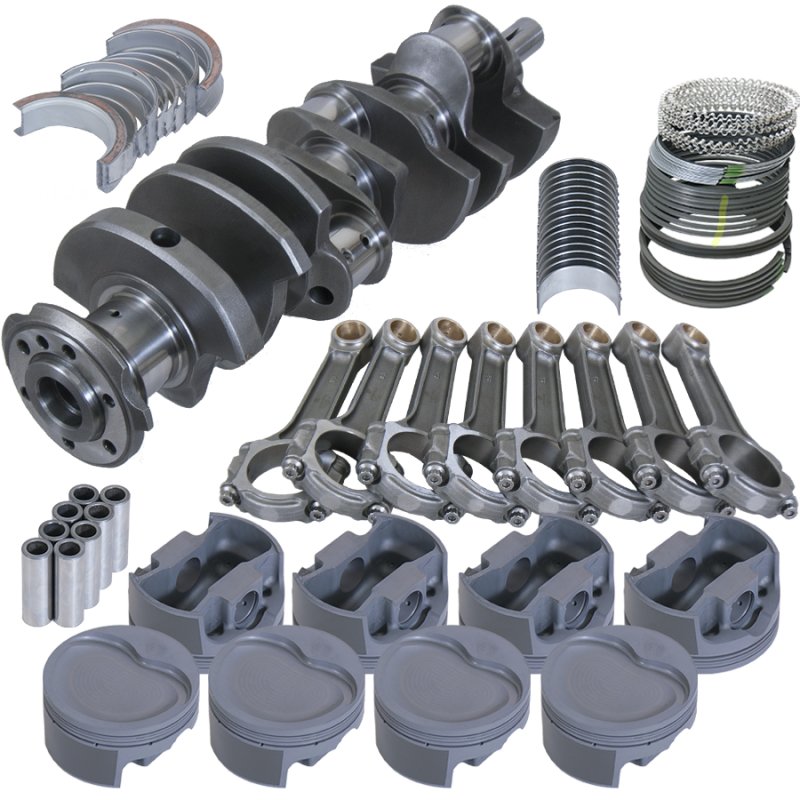 Eagle 524014155 fits Pontiac 400 4.250in Crank 6.800in I-Beam Rods -22cc 4.155in Pistons Rotating Assembly
