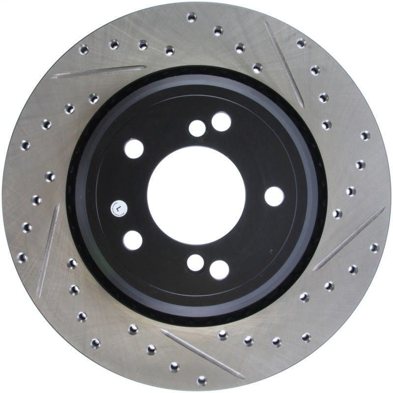 Stoptech 127.34054L 00-03 fits BMW M5 (E39) Slotted & Drilled Left Rear Rotor