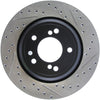 Stoptech 127.34054L 00-03 fits BMW M5 (E39) Slotted & Drilled Left Rear Rotor
