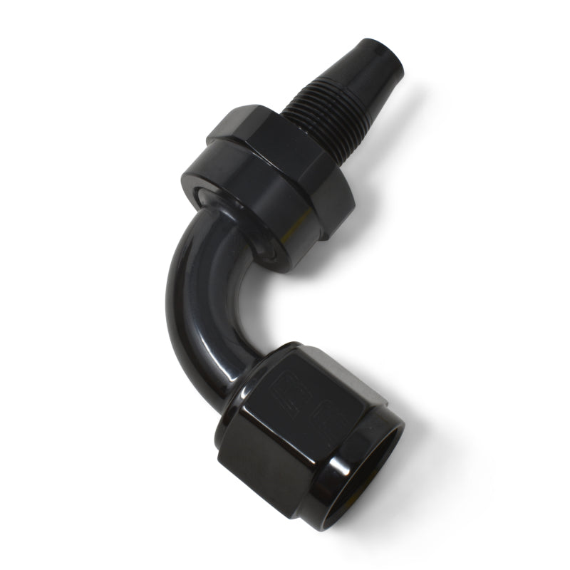 Russell 615163 Performance -6 AN 90 Degree Hose End Without Socket - Black