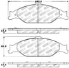 Stoptech 309.0804 Performance Brake Pads