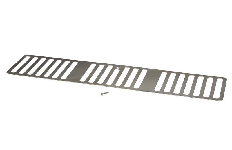 Kentrol 30495 1997 fits Jeep Wrangler TJ Hood Vent - Polished Silver