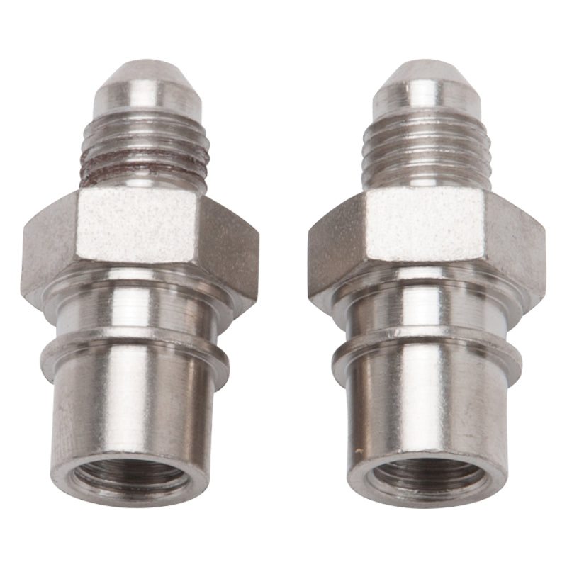 Russell 641421 Performance -4 AN Metric Adapter Fitting (2 pcs.) (Inverted Flair)