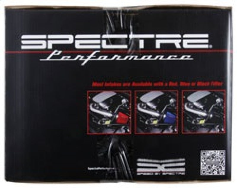 Spectre 9068 09-17 fits Nissan Maxima V6-3.5L F/I Air Intake Kit - Polished w/Red Filter