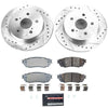 Power Stop 24-26 Toyota Corolla Cross Rear Z23 Evolution Brake Kit