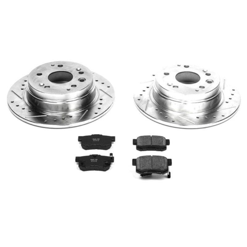 PowerStop K2383 fits Acura 01-03 CL Rear Z23 Evolution Sport Brake Kit