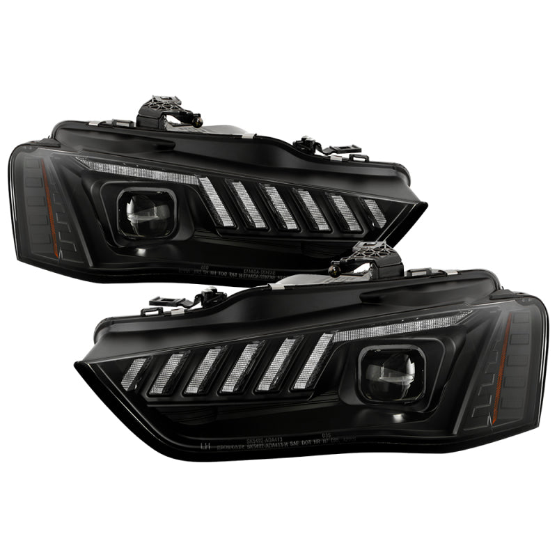 Spyder 5088338 fits Audi 13-16 A4/S4 HID Model Only Projector Headlights - Blac
