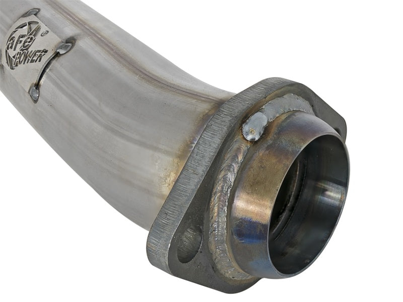 AFE 48-48024 d Steel 2in Stainless Steel Loop Delete Down-Pipe 2018+ fits Jeep