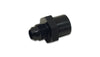 Vibrant 16785 M14 x 1.5 Female to -6AN Male Flare Adapter - Anodized Black